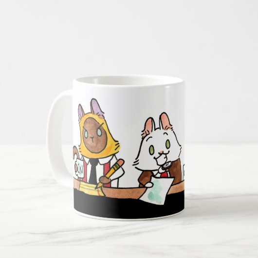 Mug Brouillard bureau BCN (Devant gauche)