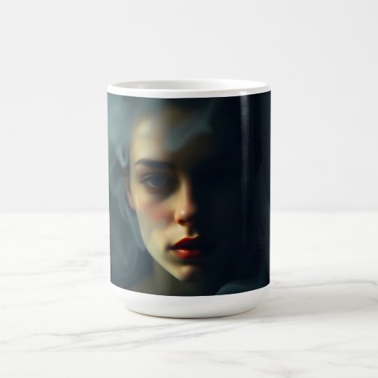 Mug « Brouillard de Mélinœ » – Un portrait spectral (Centre)