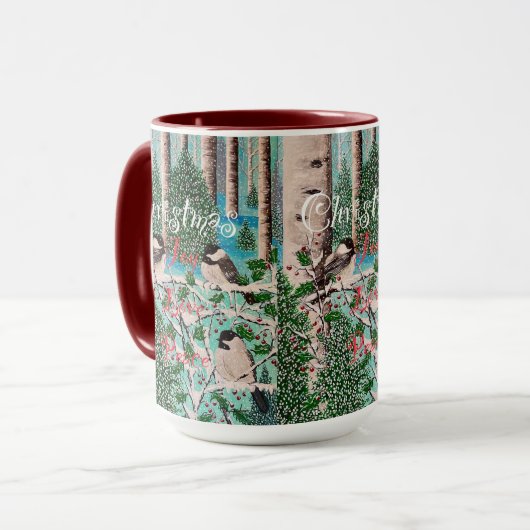 Mug Brouillard de Noël (Devant gauche)