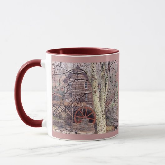 Mug Brouillard matinal au Waterwheel (Gauche)