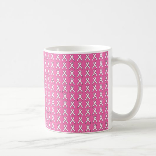 Mug Brouillard rose Musique de sensibilisation au canc (Droite)