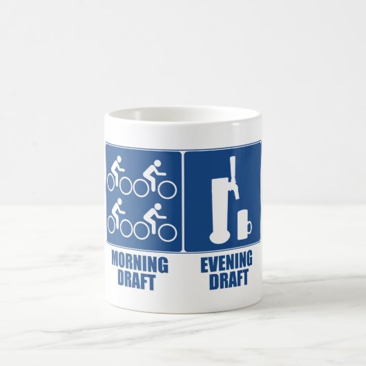 Mug Brouillon du matin, Brouillon du soir (Centre)