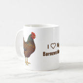 Mug Brown Barnevelder Hen Chicken (Devant gauche)