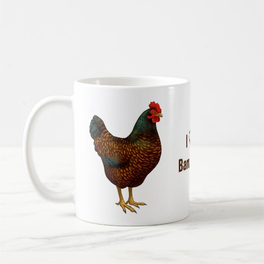 Mug Brown Barnevelder Hen Chicken (Gauche)