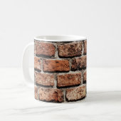 Mug Brown brick wall on daylight (Devant gauche)