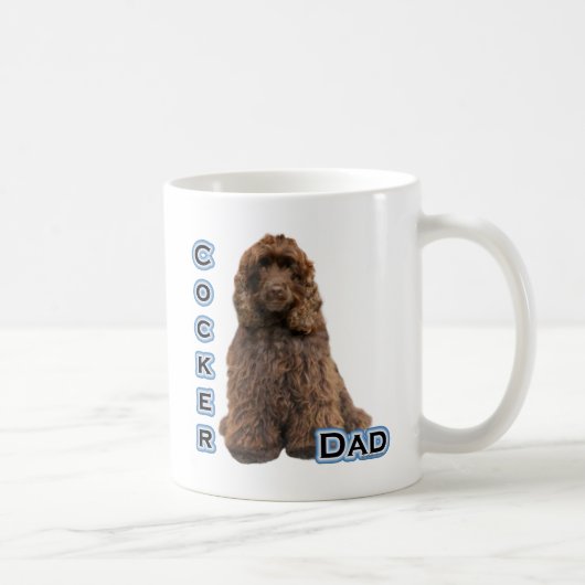 Mug Brown Cocker Spaniel Papa 4 (Droite)