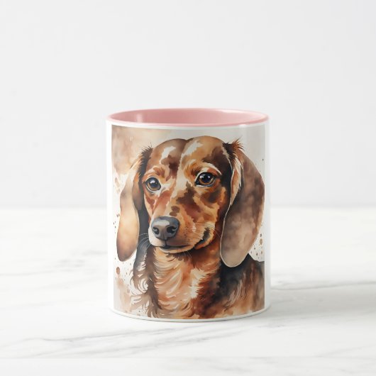 Mug Brown Dachshund (Centre)