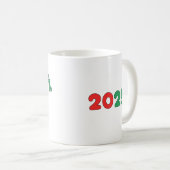 Mug Brown de Noël : Joyeuses Woofmas (Devant droit)