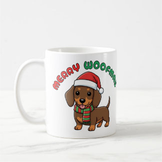 Mug Brown de Noël : Joyeuses Woofmas