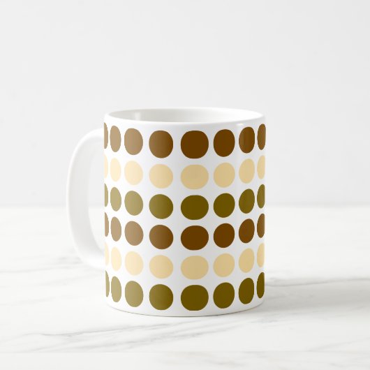 Mug Brown Et Beige (Devant gauche)