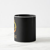 Mug Brown et or Sagittarius signe zodiaque noir (Centre)