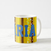 Mug Brown jaune (Devant droit)