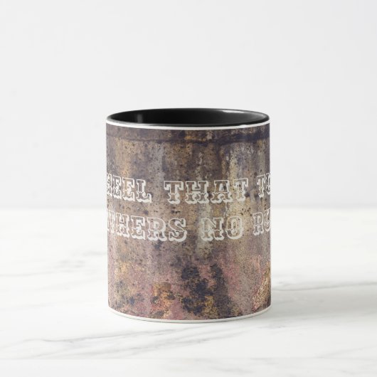 Mug Brown rouillé (Centre)