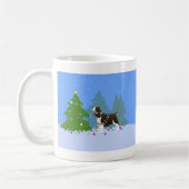 Mug Brown Springer Spaniel Décoration Arbre de Noël (Gauche)