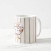 Mug Brown Stripes Globe You Mean the World To Me (Devant droit)