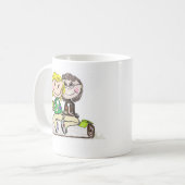 Mug "brownie" junior de fille scout dehors (Devant gauche)