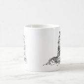 Mug "brownie" sur une coupure (Centre)