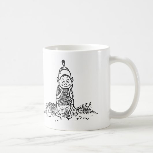 Mug "brownie" sur une coupure (Droite)