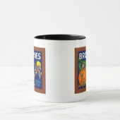 Mug Brownies Marque Citrus Crate Étiquette (Centre)