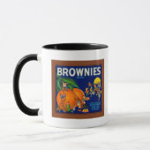 Mug Brownies Marque Citrus Crate Étiquette (Gauche)