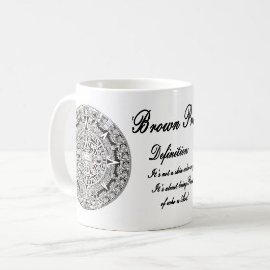 Mug BROWNPRIDE, theddefofbrownpride, JerrysDrawing,… (Devant gauche)