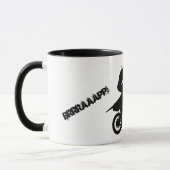 Mug "BRRRAAAPP ! "tasse de Dirtbike des textes (Gauche)