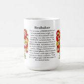 Mug Brubaker, l'origine, la signification et la crête (Centre)
