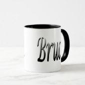 Mug Bruce, Nom, Logo, (Devant droit)