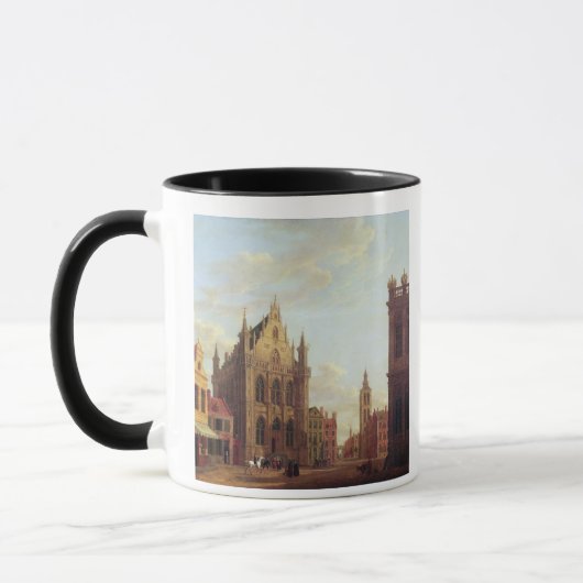 Mug Bruges, 1824 (huile sur le panneau) (Gauche)