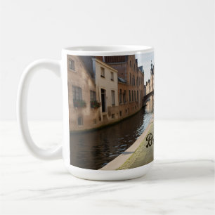 Mug Bruges Belgique Croquis médiéval  