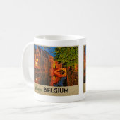 Mug Bruges Belgique La Nuit (Devant gauche)