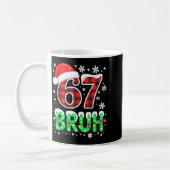 Mug Bruh 67 Christmas Six Seven 6 7 Boys Christmas Paj (Gauche)