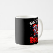 Mug Bruh 67 Dabbing Santa Funny Meme Six Seven Christm (Devant droit)