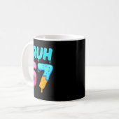 Mug Bruh 67 Drippy Ice Cream Donut Funny Essential  (Devant gauche)