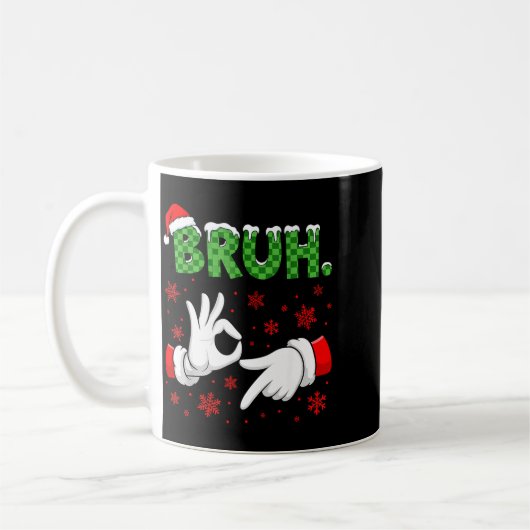 Mug Bruh 67 Six Seven 6 7 Meme Christmas Funny Gen Alp (Gauche)