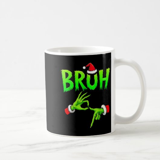 Mug Bruh 67 Six Seven 6 7 Meme Christmas Funny Gen Alp (Droite)