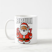 Mug Bruh 67 Six Seven 6 7 Meme Christmas Santa Pajamas (Gauche)
