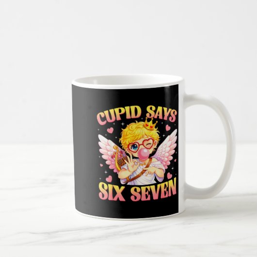 Mug Bruh 67 Six Seven 6 7 Mème Saint-Valentin Drôle Fe (Droite)