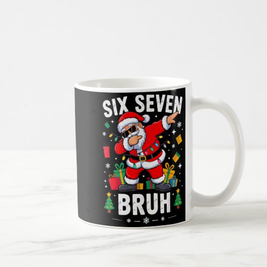 Mug Bruh 67 Six Seven Santa Dabbing Christmas  (Droite)
