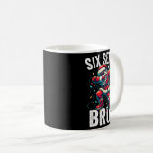 Mug Bruh 67 Six Seven Santa Dabbing Christmas Meme Boy (Devant droit)