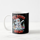 Mug Bruh 67 Six Seven Snowman Dabbing Christmas Shirts (Gauche)
