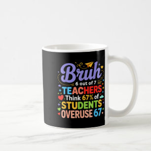 Mug Bruh 6 sur 7 enseignants pensent que 67% des élève