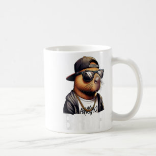 Mug Bruh Capybara Sungles Garçons Hommes Funny Capybar