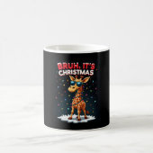 Mug Bruh C'est Noël Giraffe Dabbing Dabbing Long Sle (Centre)
