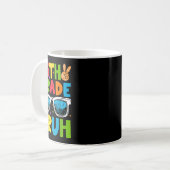 Mug Bruh De 5E Année Revient À L'École Joyeux Première (Devant gauche)