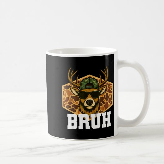 Mug Bruh Deer Funny Deer Hunting Camo Hat Youth Teens (Droite)