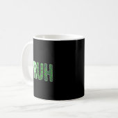 Mug Bruh Funny Christmas Plaid Teen Boys Kids Xmas Bru (Devant gauche)