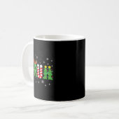 Mug Bruh Funny Christmas Red Plaid Teens Boys Kids Xma (Devant gauche)