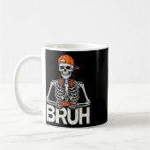 Mug Bruh Gamer Skeleton Halloween Video Game Controlle (Gauche)