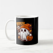Mug Bruh Ghost Happy Halloween Trick Or Treat Pumpkin  (Gauche)